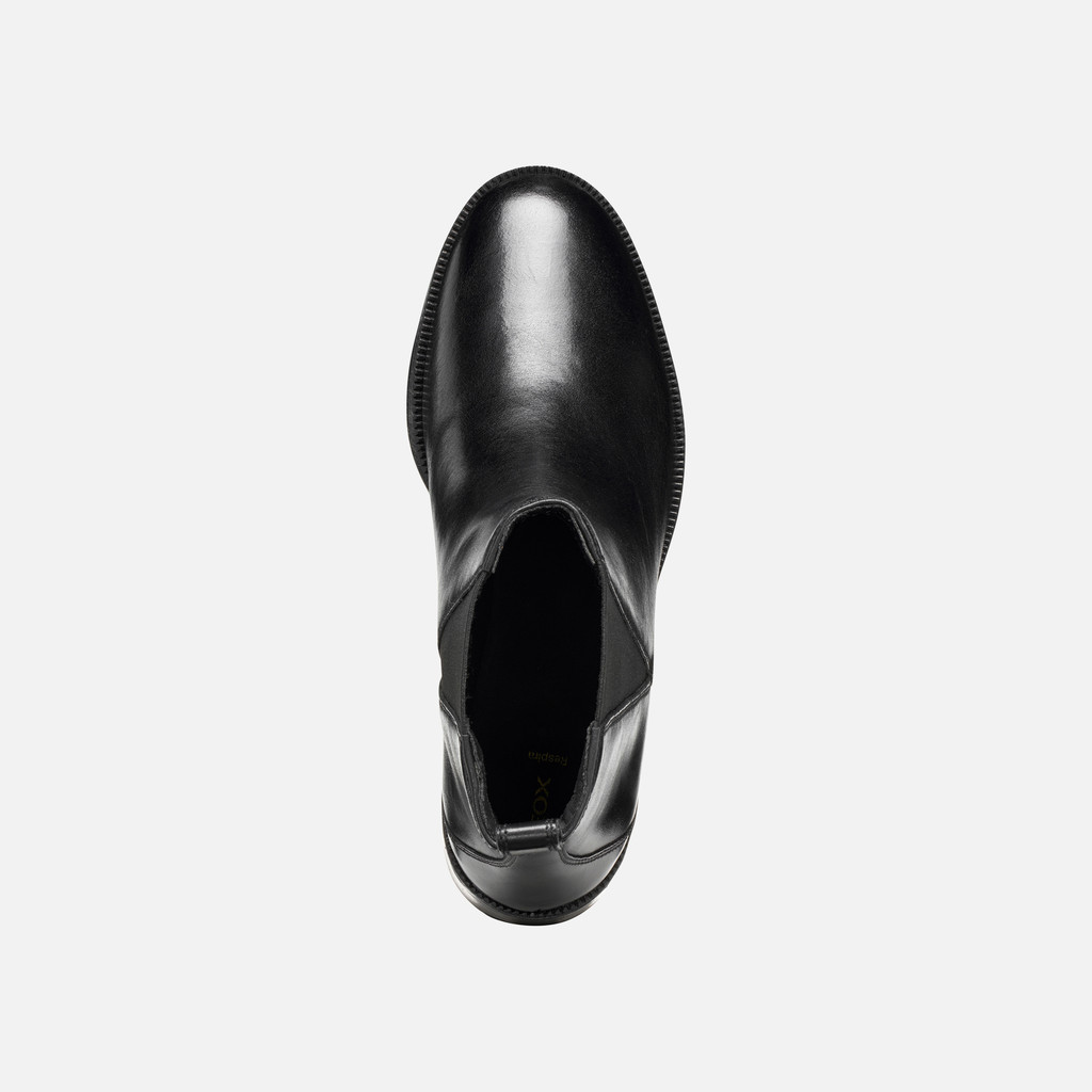 Low heel ankle boots CAMEXIA WOMAN Black - image number 5 | GEOX