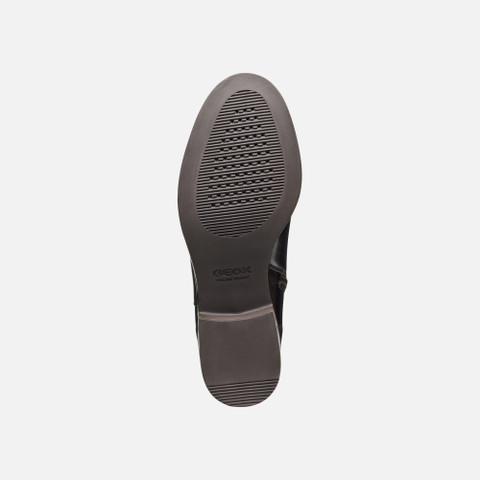 Flat boots CAMEXIA WOMAN Dark Brown - image number 5 | GEOX