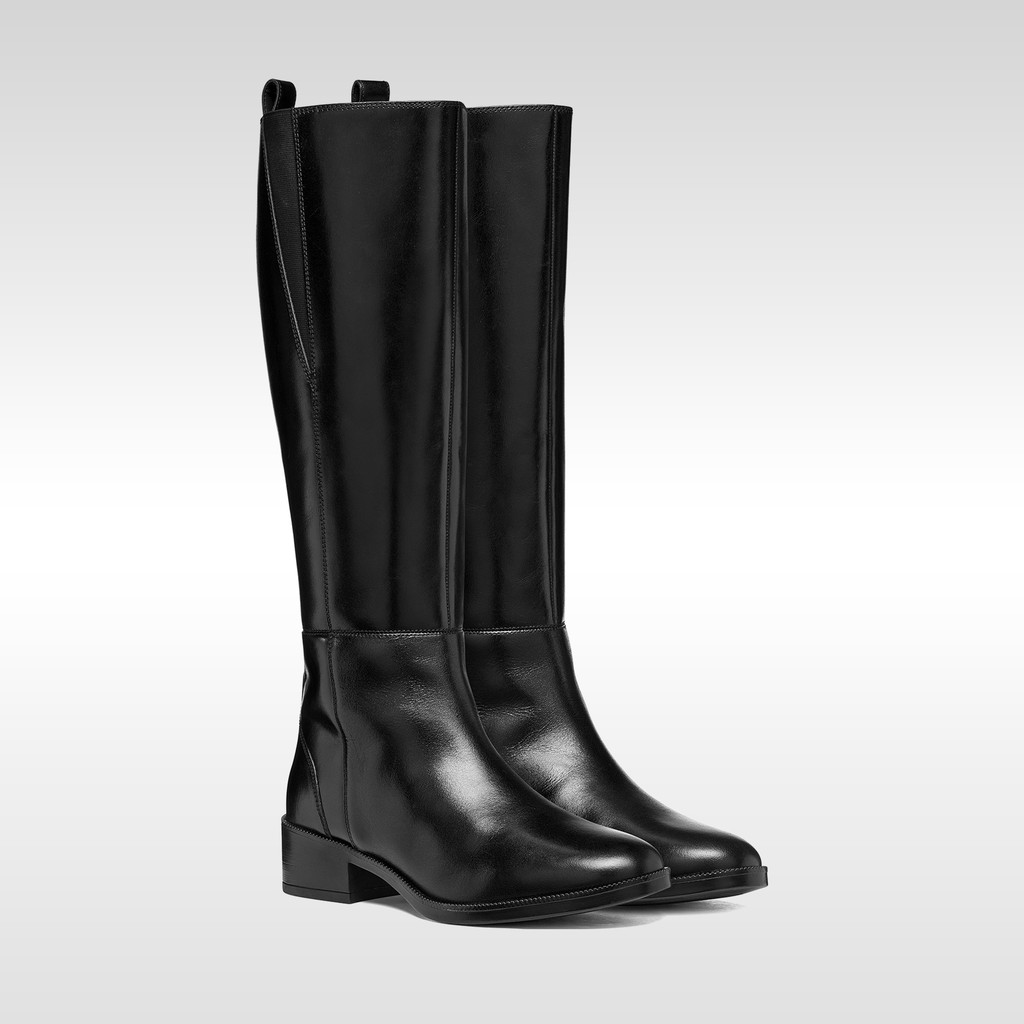 Botte a petit talon CAMEXIA FEMME Noir - image number 1 | GEOX