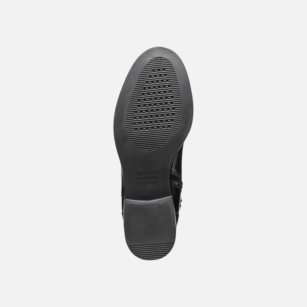 Flat boots CAMEXIA WOMAN Black - image number 5 | GEOX