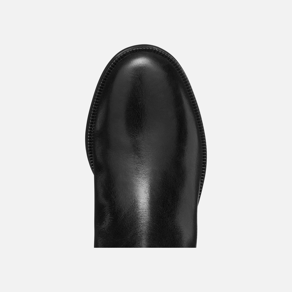 Flat boots CAMEXIA WOMAN Black - image number 6 | GEOX