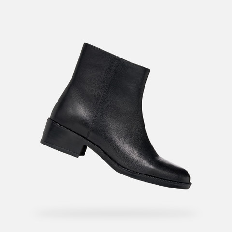 Low heel ankle boots CAMEXIA WOMAN Black - image number 0 | GEOX