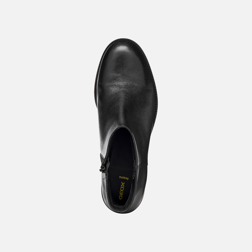 Low heel ankle boots CAMEXIA WOMAN Black - image number 5 | GEOX