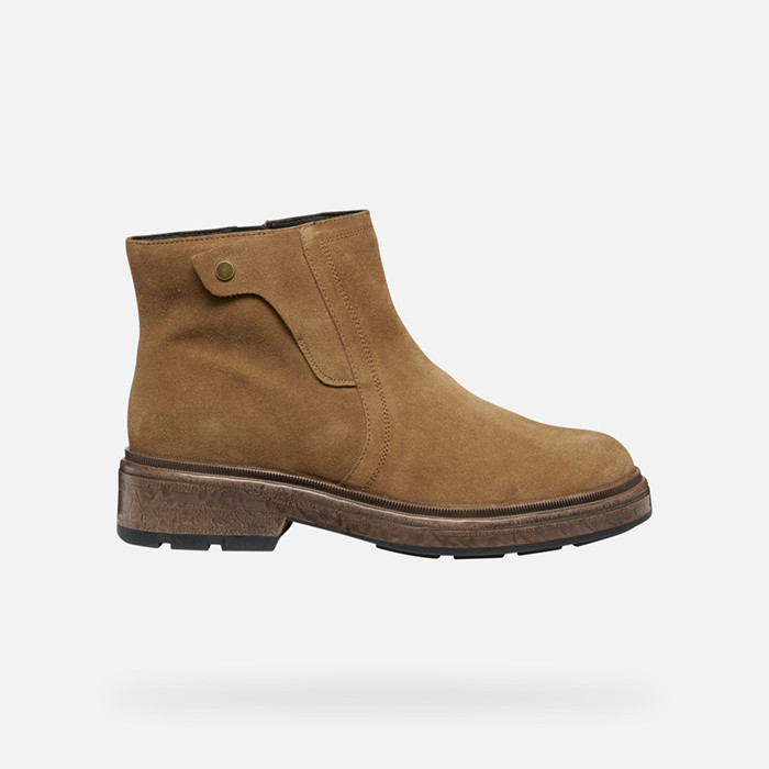 Biker ankle boots SWELEN WOMAN Mud | GEOX