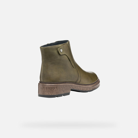Biker ankle boots SWELEN WOMAN Musk - image number 4 | GEOX
