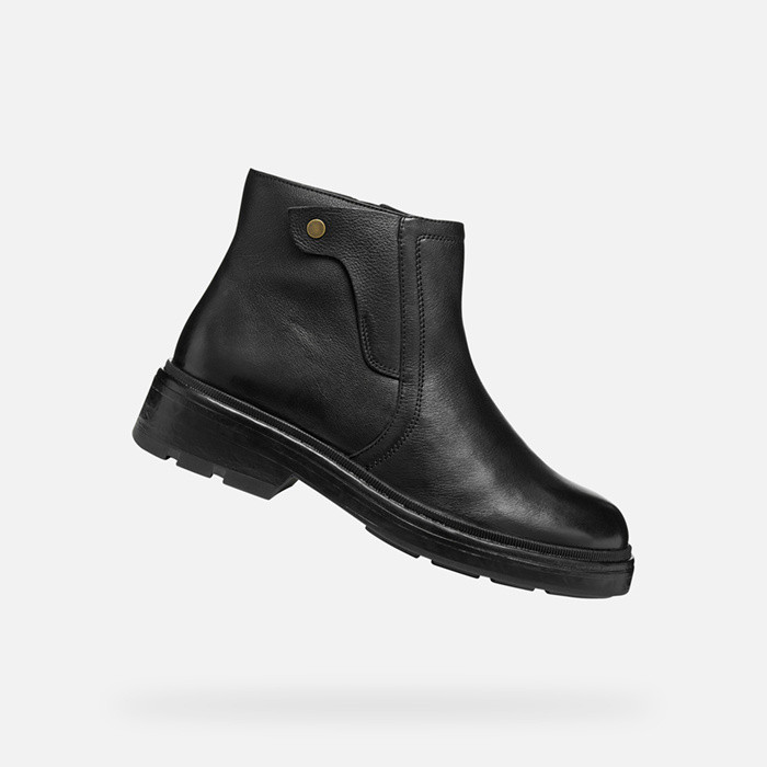 Biker ankle boots SWELEN WOMAN Black | GEOX