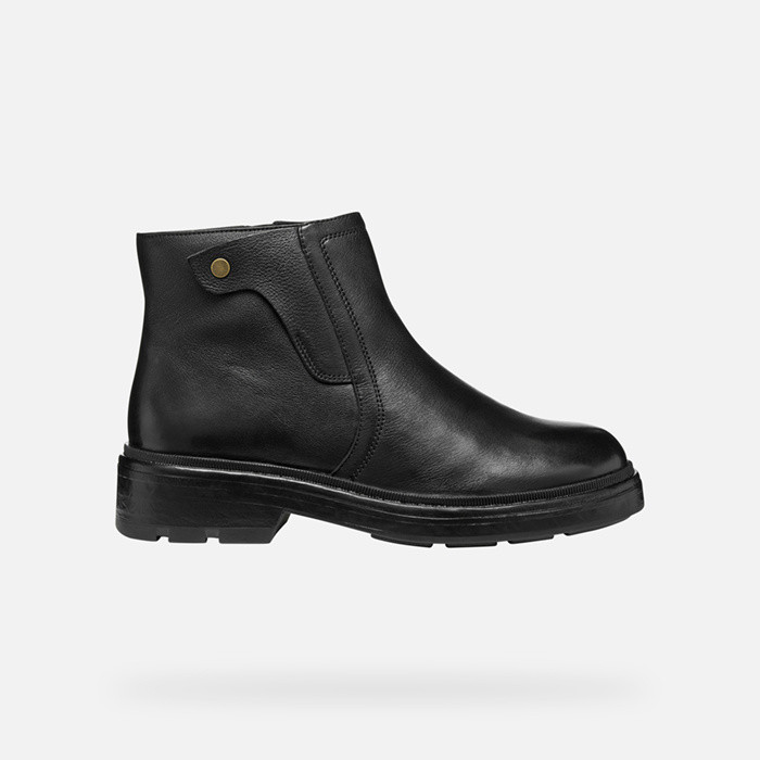 Biker ankle boots SWELEN WOMAN Black | GEOX