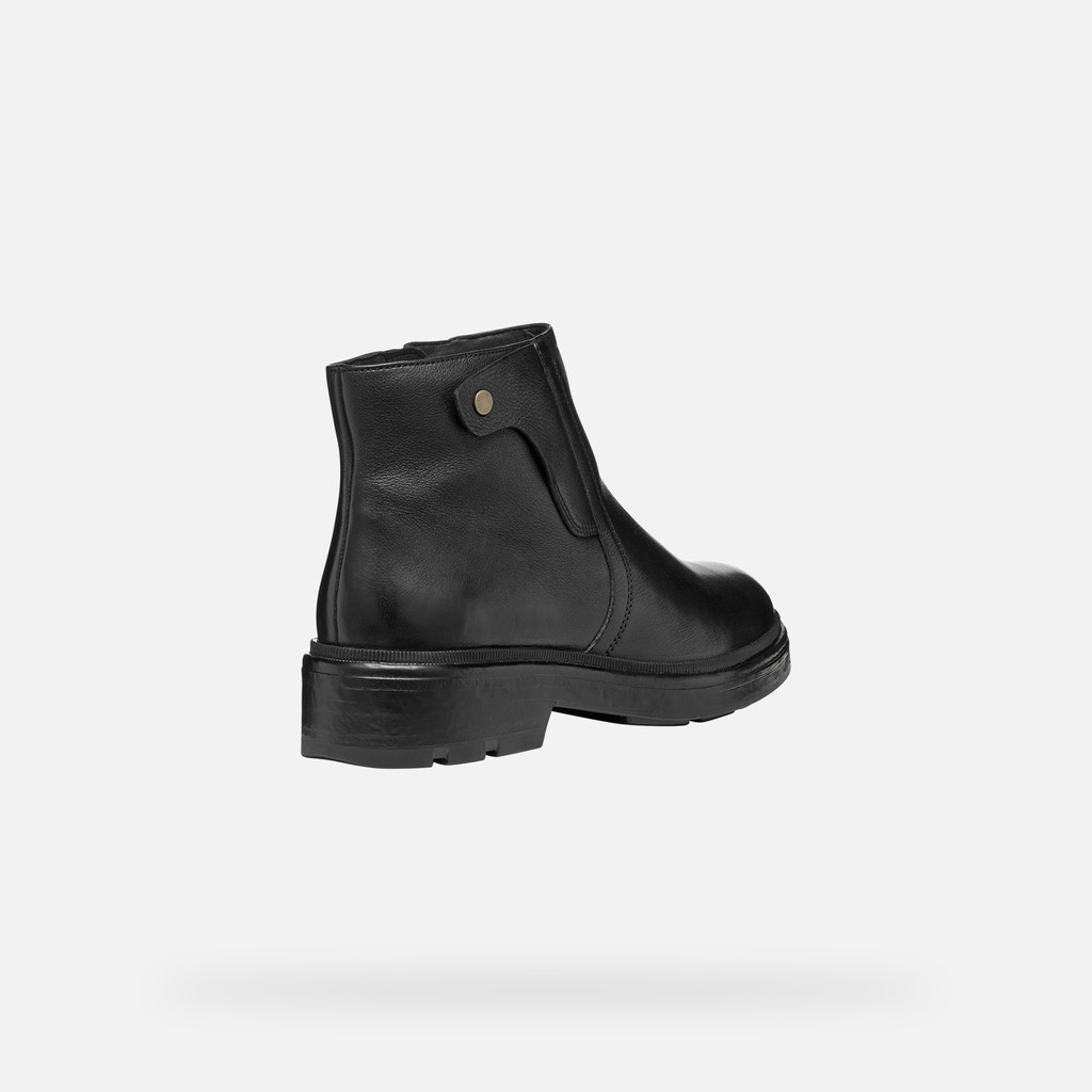 Biker ankle boots SWELEN WOMAN Black - image number 4 | GEOX