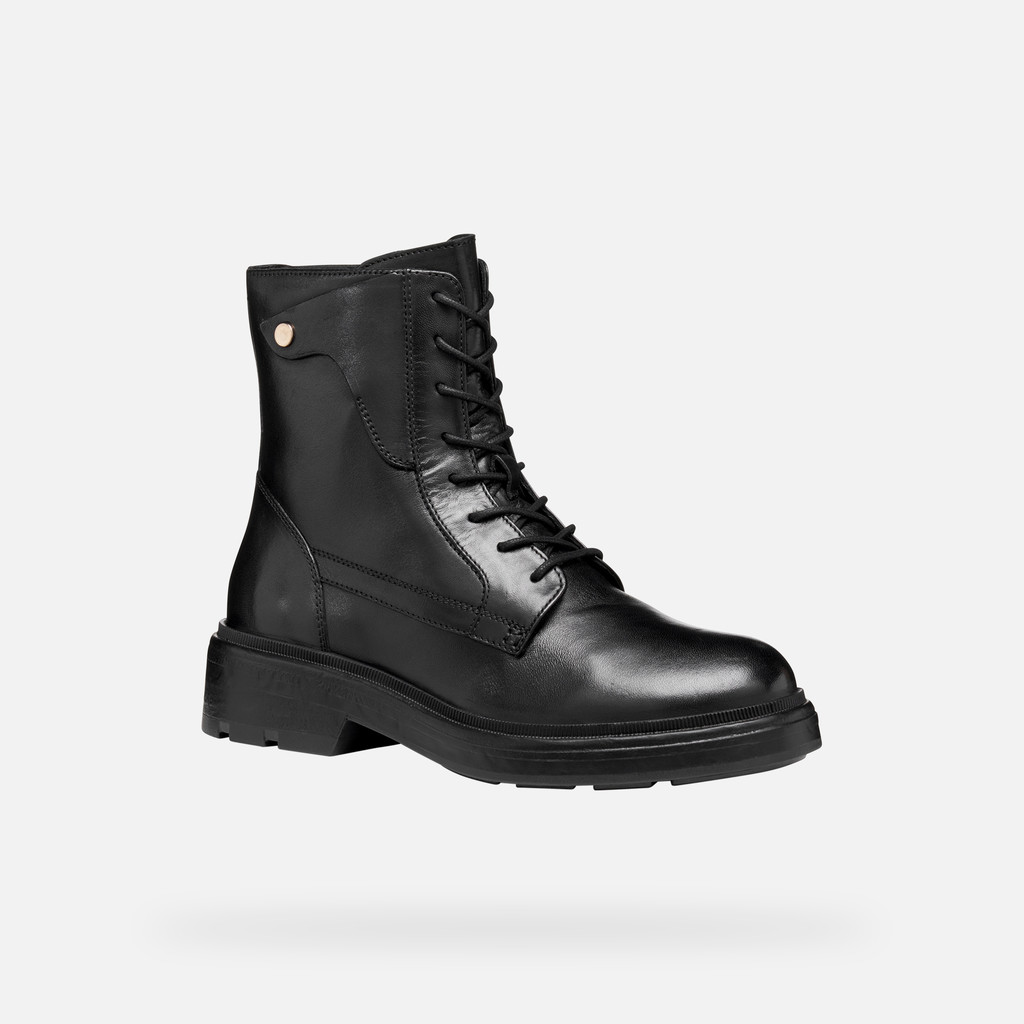 Biker ankle boots SWELEN WOMAN Black - image number 2 | GEOX