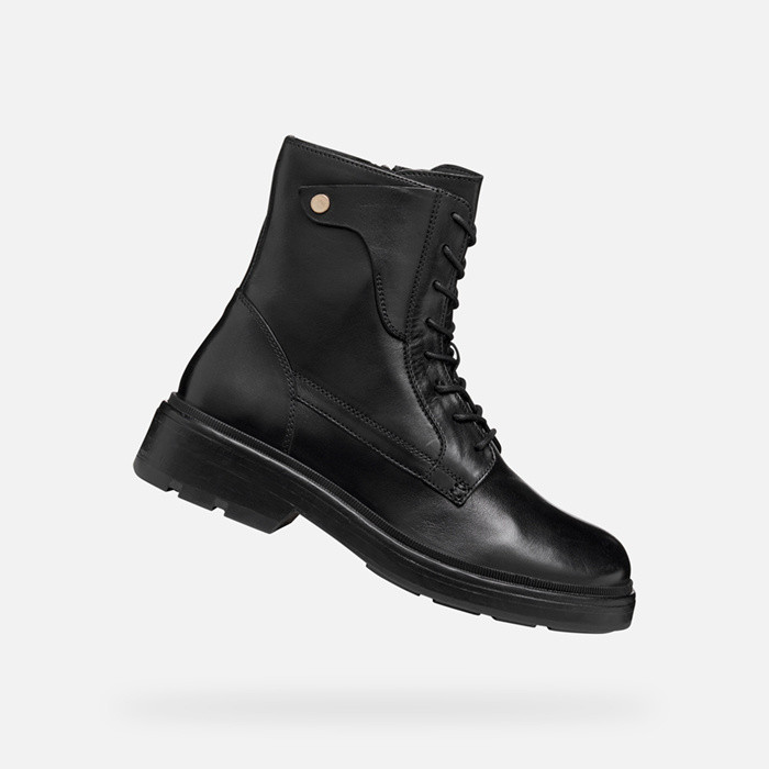 Biker-stiefeletten SWELEN DAME Schwarz | GEOX
