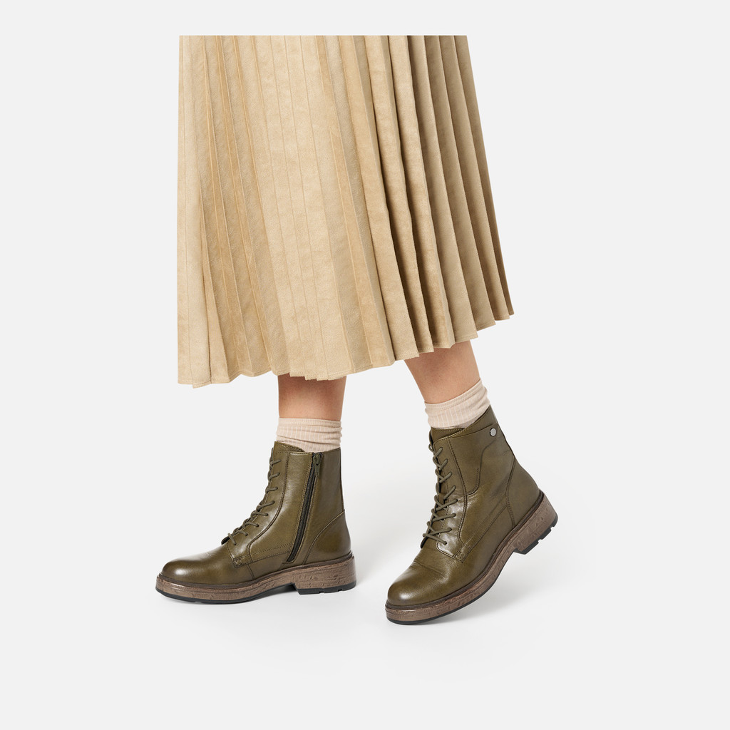 Biker ankle boots SWELEN WOMAN Musk - image number 2 | GEOX