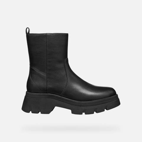 Combat boots PLUETTE WOMAN Black - image number 1 | GEOX