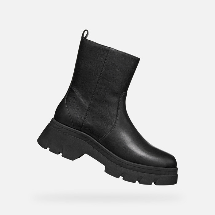 Combat boots PLUETTE WOMAN Black | GEOX