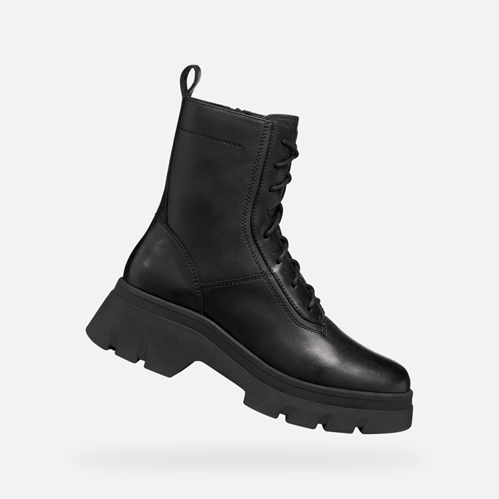 Combat boots PLUETTE WOMAN Black | GEOX