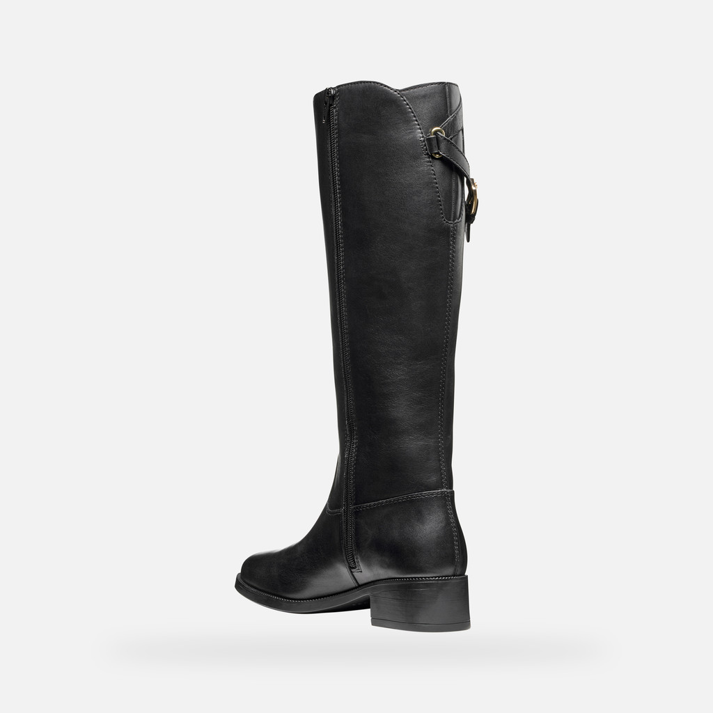 Waterproof boots CAMEXIA ABX WOMAN Black - image number 3 | GEOX