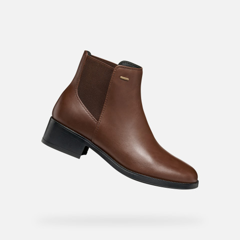 Wasserfeste Stiefeletten CAMEXIA ABX DAME Braun | GEOX