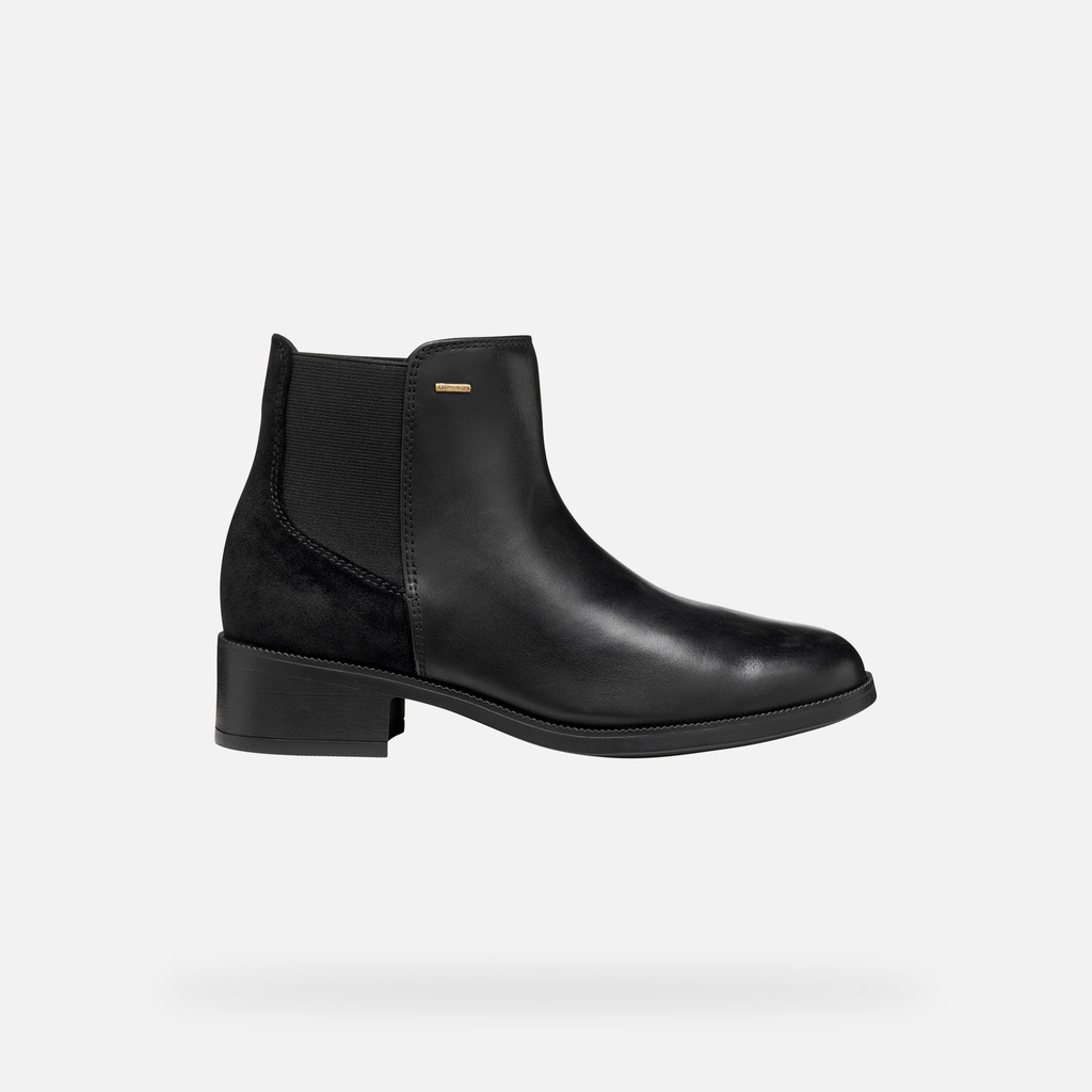Waterproof ankle boots CAMEXIA ABX WOMAN Black - image number 1 | GEOX