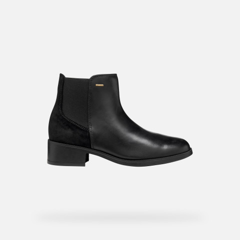 Waterproof ankle boots CAMEXIA ABX WOMAN Black - image number 1 | GEOX