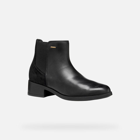 Waterproof ankle boots CAMEXIA ABX WOMAN Black - image number 2 | GEOX