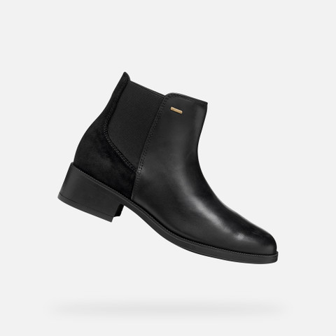 Waterproof ankle boots CAMEXIA ABX WOMAN Black - image number 0 | GEOX