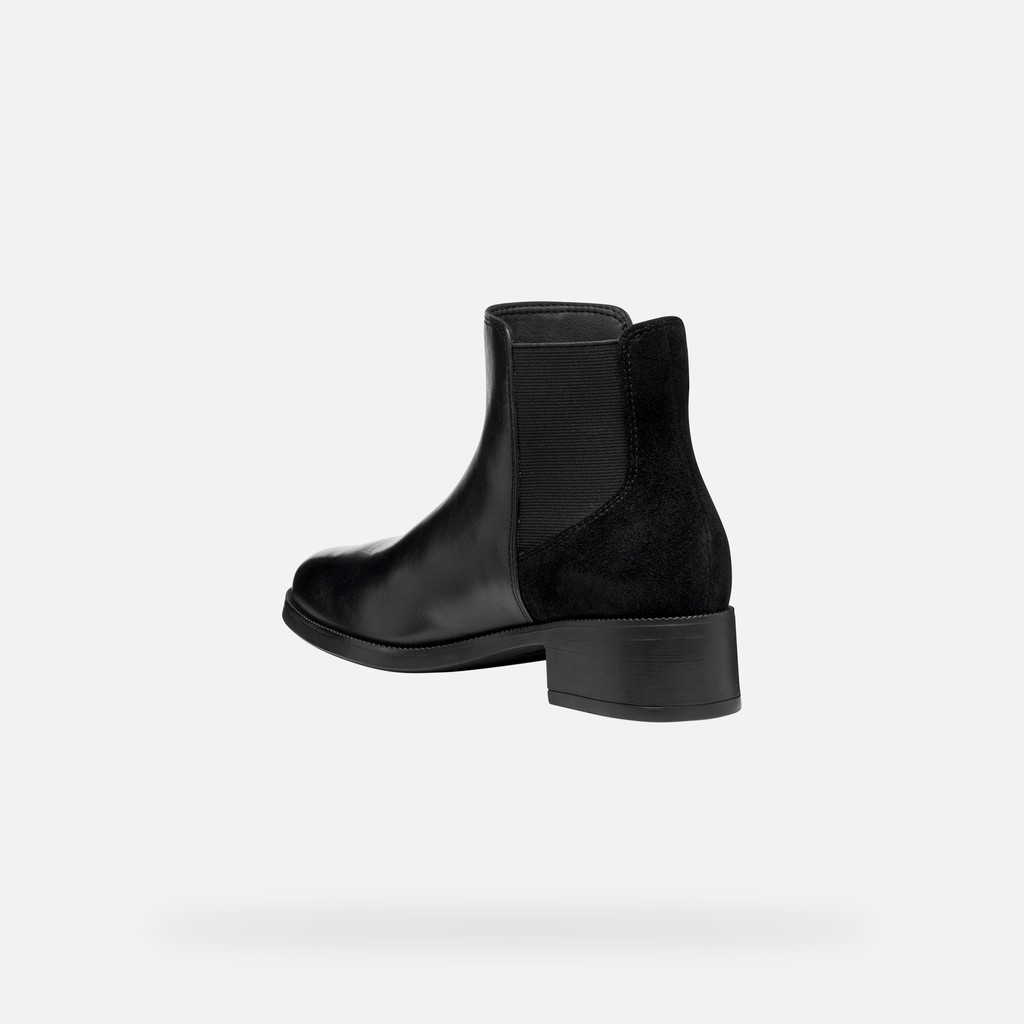 Waterproof ankle boots CAMEXIA ABX WOMAN Black - image number 3 | GEOX