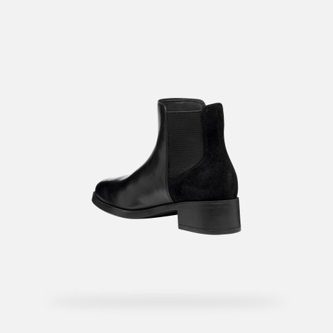 Waterproof ankle boots CAMEXIA ABX WOMAN Black - image number 3 | GEOX