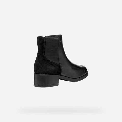 Waterproof ankle boots CAMEXIA ABX WOMAN Black - image number 4 | GEOX