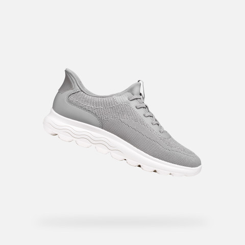 Slip in sneakers SPHERICA PLUS WOMAN Light Grey | GEOX