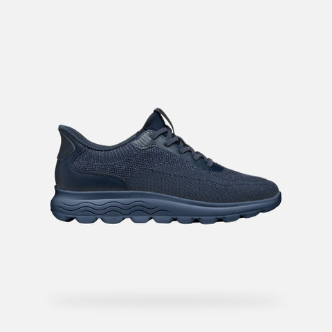 Fabric sneakers SPHERICA PLUS WOMAN Navy - image number 1 | GEOX