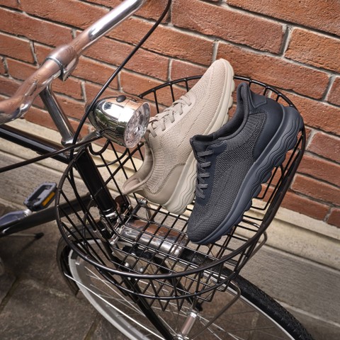 Slip in sneakers SPHERICA PLUS WOMAN Navy - image number 2 | GEOX