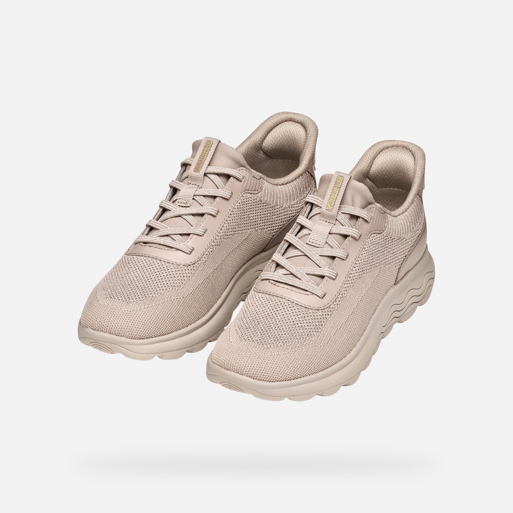 Slip in sneakers SPHERICA PLUS WOMAN Powder - image number 9 | GEOX