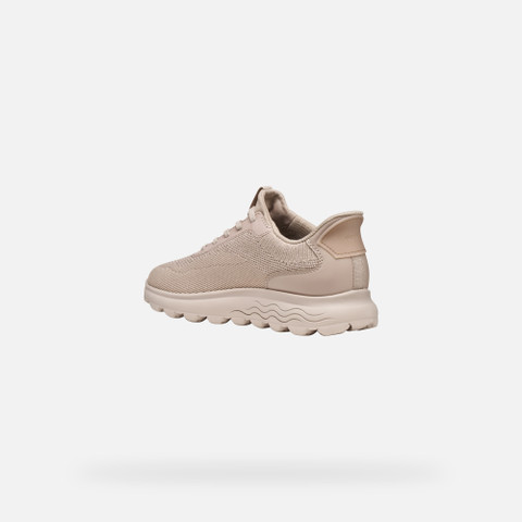 Fabric sneakers SPHERICA PLUS WOMAN Powder - image number 3 | GEOX