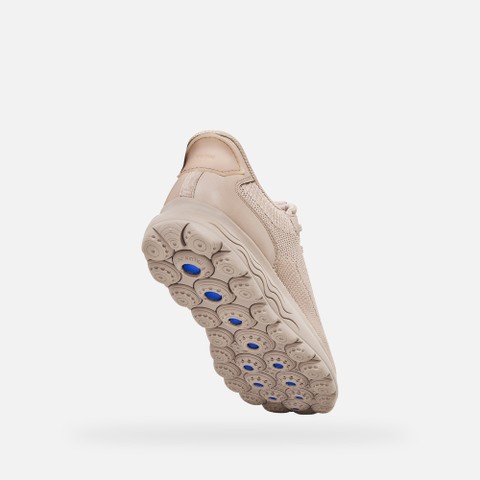 Slip in sneakers SPHERICA PLUS WOMAN Powder/Beige - image number 1 | GEOX