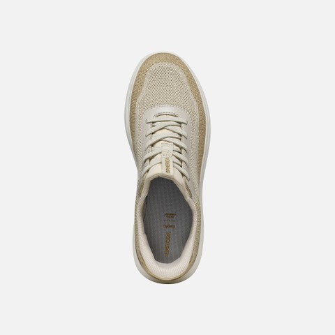 Slip in sneakers SPHERICA PLUS WOMAN Light sand/Light gold - image number 5 | GEOX