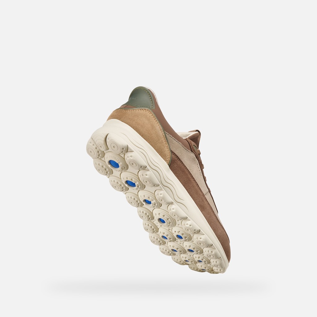Slip in-Sneakers SPHERICA PLUS DAME Beige/Hellbraun - image number 8 | GEOX
