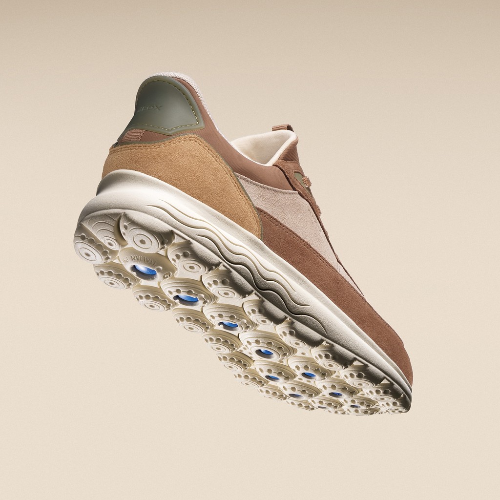 Baskets slip in SPHERICA PLUS FEMME Beige/Brun clair - image number 13 | GEOX