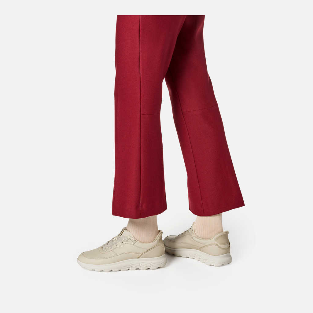Slip in sneakers SPHERICA PLUS WOMAN Papyrus - image number 2 | GEOX