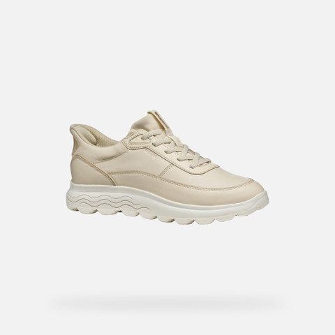 Slip in sneakers SPHERICA PLUS WOMAN Papyrus - image number 3 | GEOX