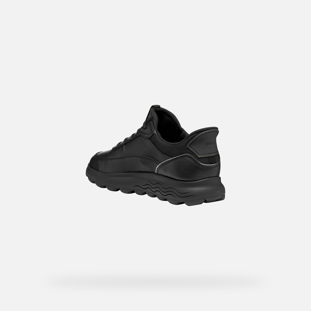 Laceless sneakers SPHERICA PLUS WOMAN Black - image number 3 | GEOX