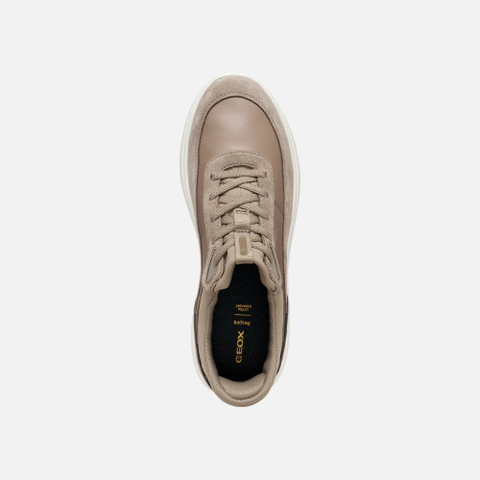 Laceless sneakers SPHERICA PLUS WOMAN Taupe - image number 5 | GEOX