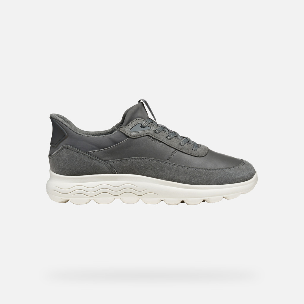 Laceless sneakers SPHERICA PLUS WOMAN Dark grey - image number 1 | GEOX