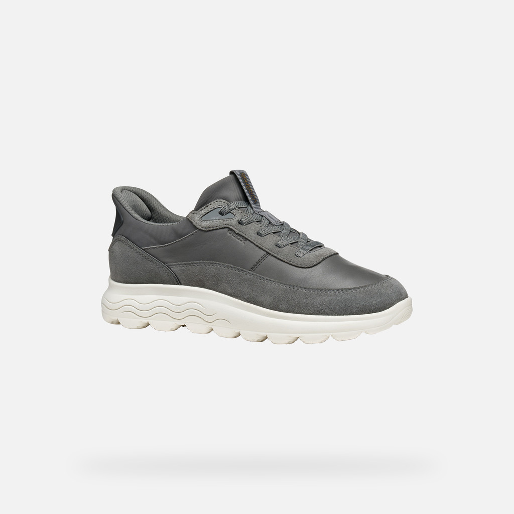 Laceless sneakers SPHERICA PLUS WOMAN Dark grey - image number 2 | GEOX