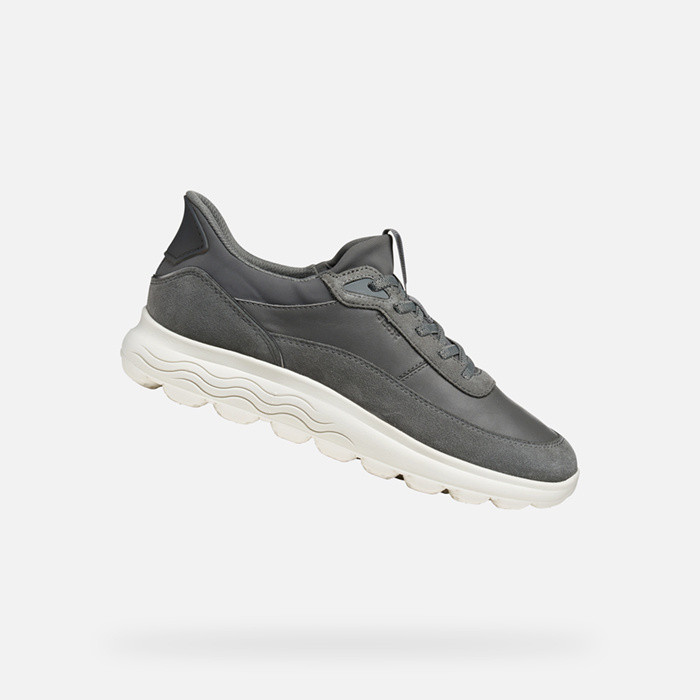 Laceless sneakers SPHERICA PLUS WOMAN Dark grey | GEOX