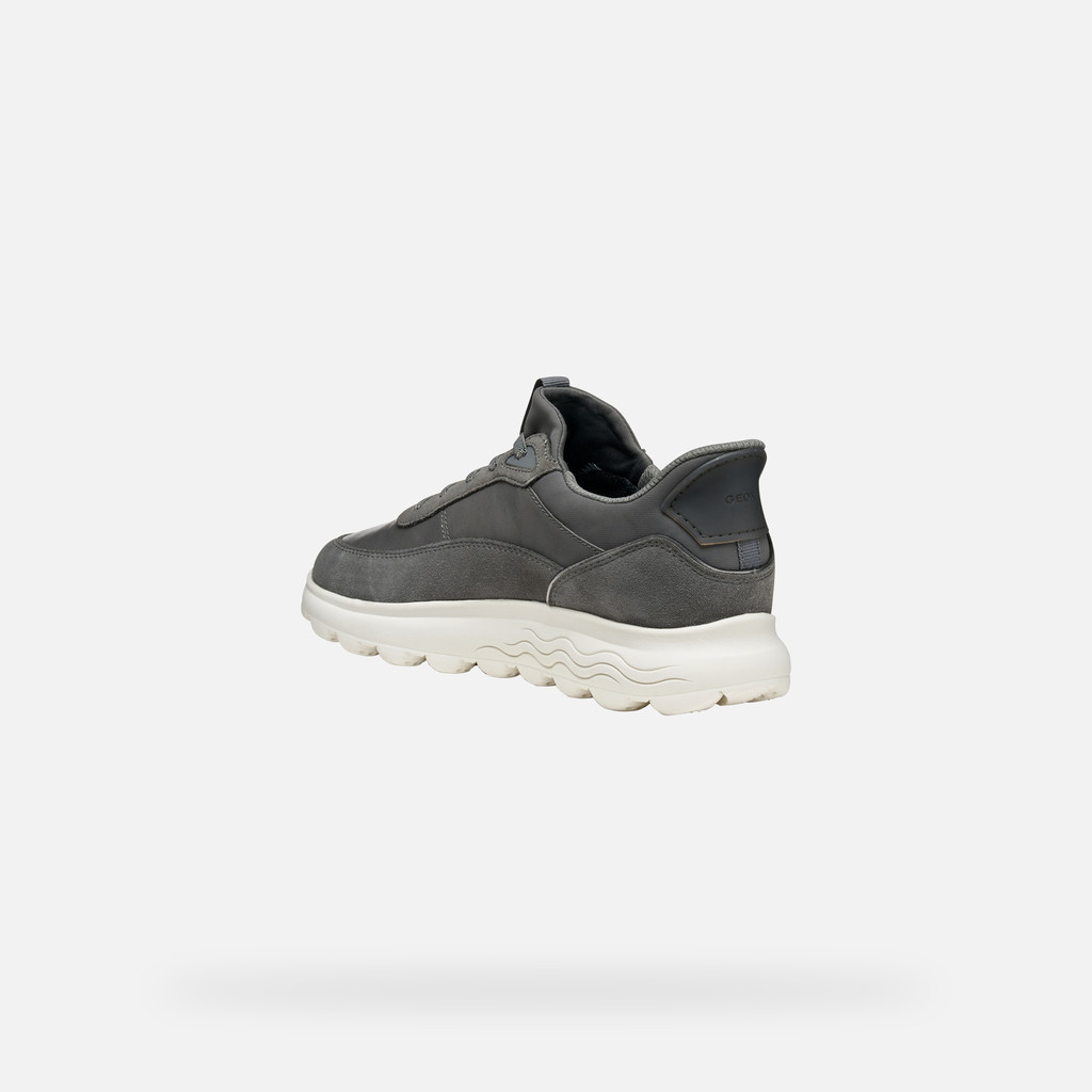 Laceless sneakers SPHERICA PLUS WOMAN Dark grey - image number 3 | GEOX