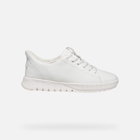 Low top sneakers FLEXTRIDE PLUS WOMAN White - image number 1 | GEOX
