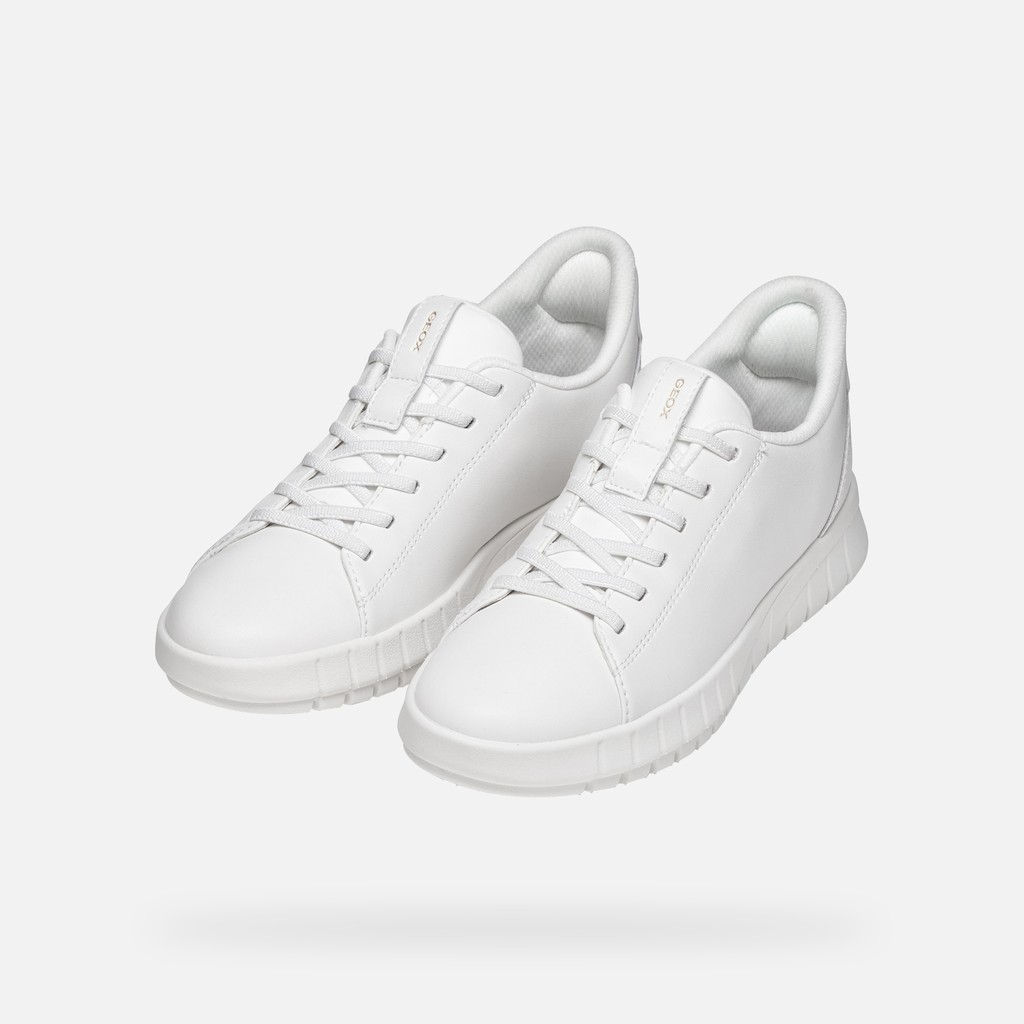 Slip in sneakers FLEXTRIDE PLUS WOMAN White - image number 10 | GEOX