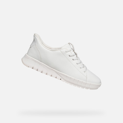 Low top sneakers FLEXTRIDE PLUS WOMAN White - image number 0 | GEOX