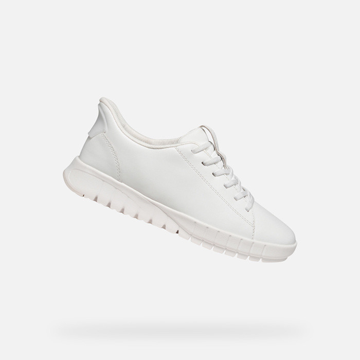 Baskets basse FLEXTRIDE PLUS FEMME Blanc | GEOX