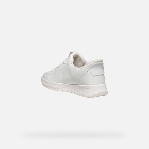 Low top sneakers FLEXTRIDE PLUS WOMAN White - image number 3 | GEOX