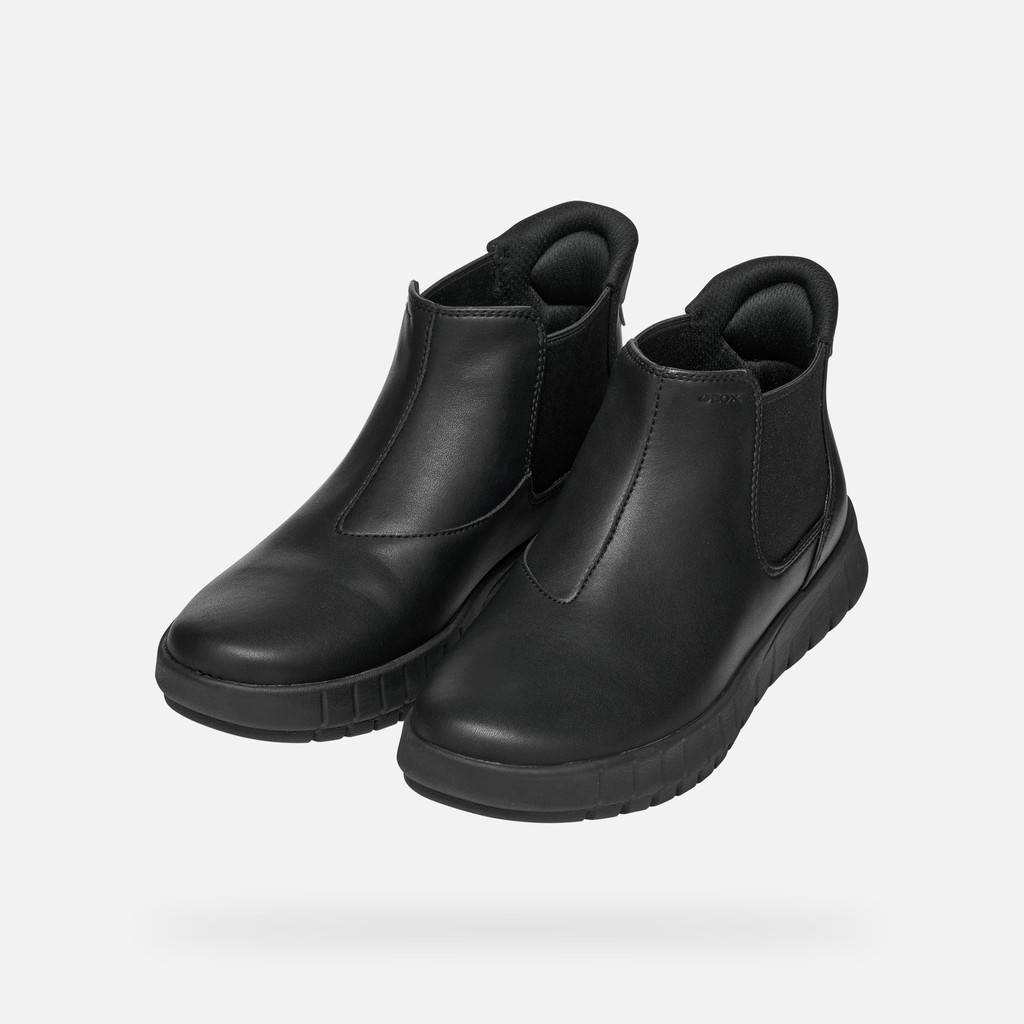 Botas slip in FLEXTRIDE PLUS MULHER Preto - image number 8 | GEOX